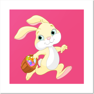 easter bunny Posters and Art